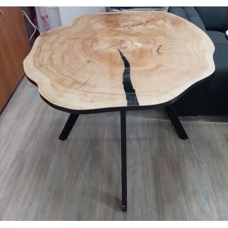 стол срез дерева астрон хамелеон